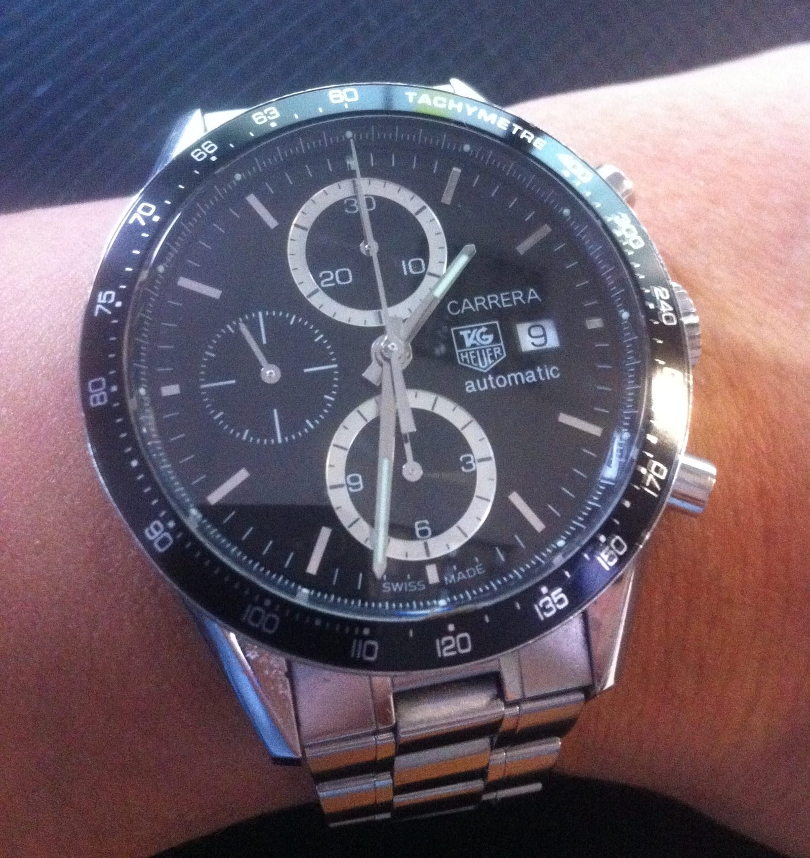 TAG Heuer Carrera chronograph watch